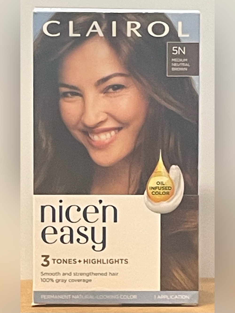 Clairol Nice'n Easy Hair Color - 5N Medium Neutral Brown